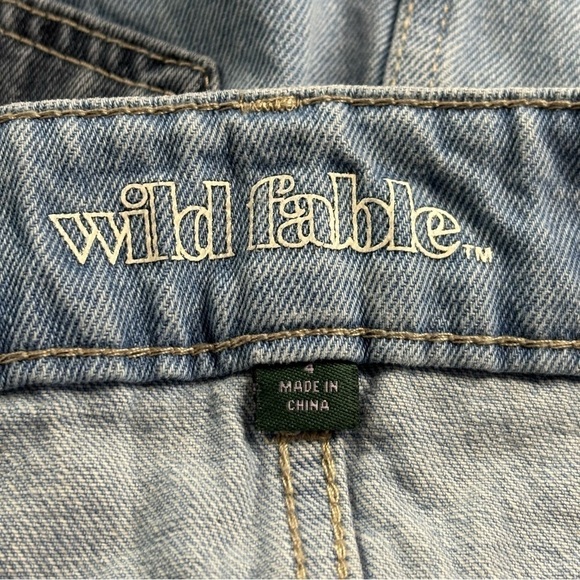 Wild Fable Patchwork Denim Jean Skirt Size 4 - Picture 6 of 9
